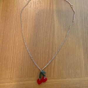 🍒Super cute girls cherry necklace 🍒